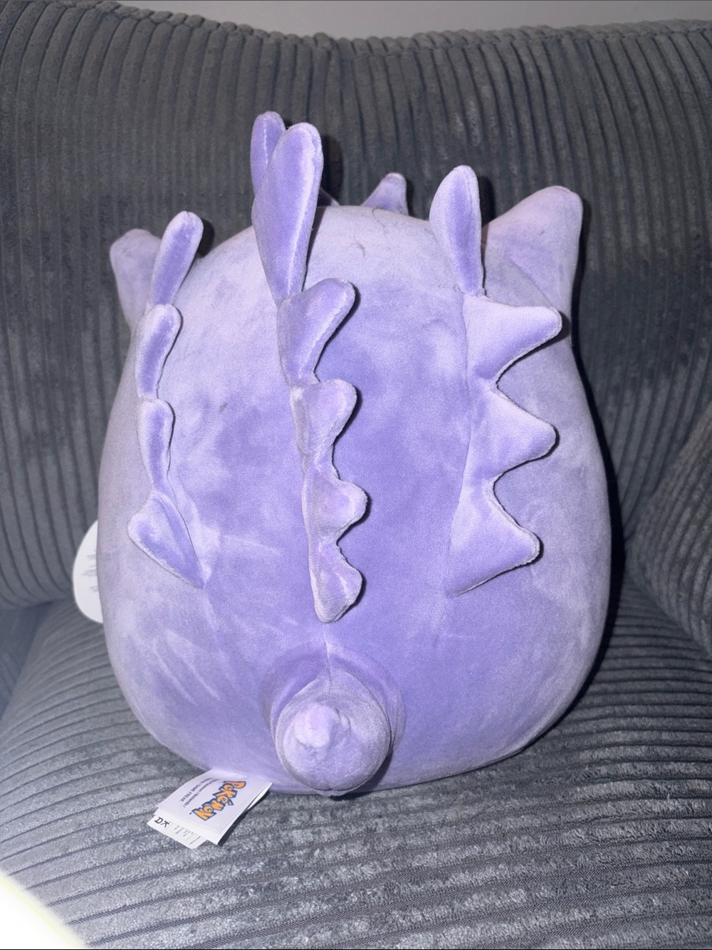 Squishmallows Purple Gengar Plush with Red Eyes - Picture 5 of 5